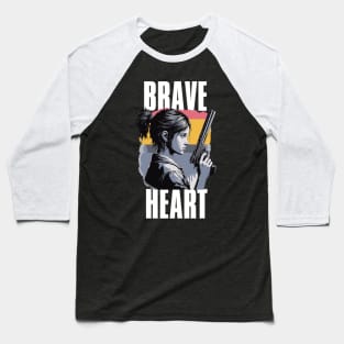 Ellie: Brave heart Baseball T-Shirt